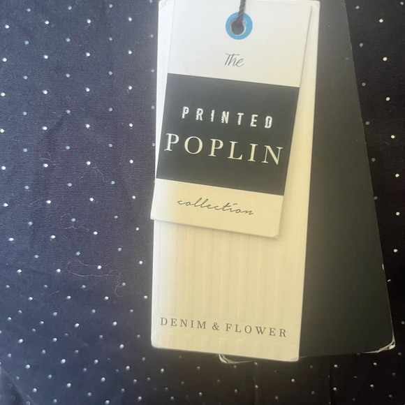 Denim & Flower Blue Casual Button Down Shirt size medium - Picture 9 of 10